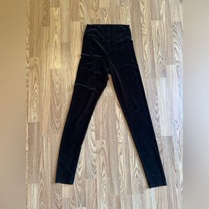 Velour Leggings size M in Black